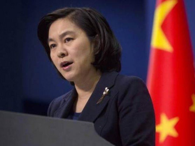 Beijing criticized India Occupied Kashmir hua Chunying