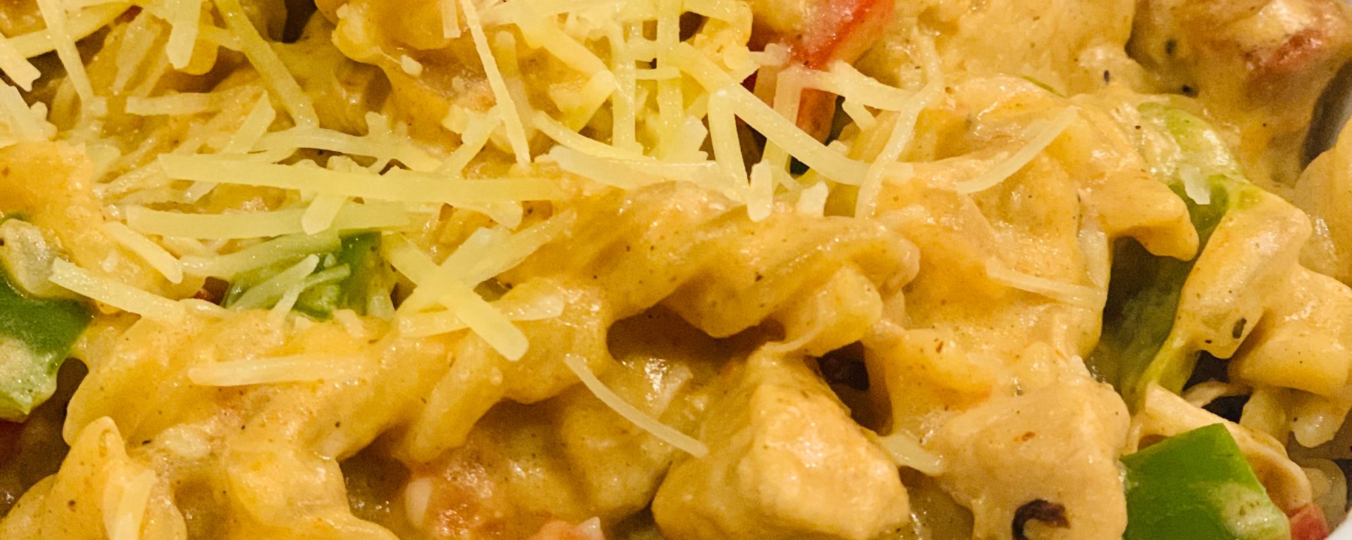 chicken fajita pasta