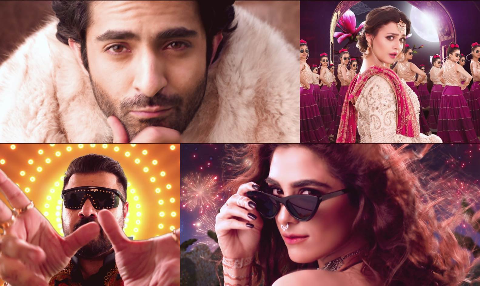 Shehryar Munawwar Ahmad Ali Butt and Zara Noor maya ali  Abbas in balma bhagora