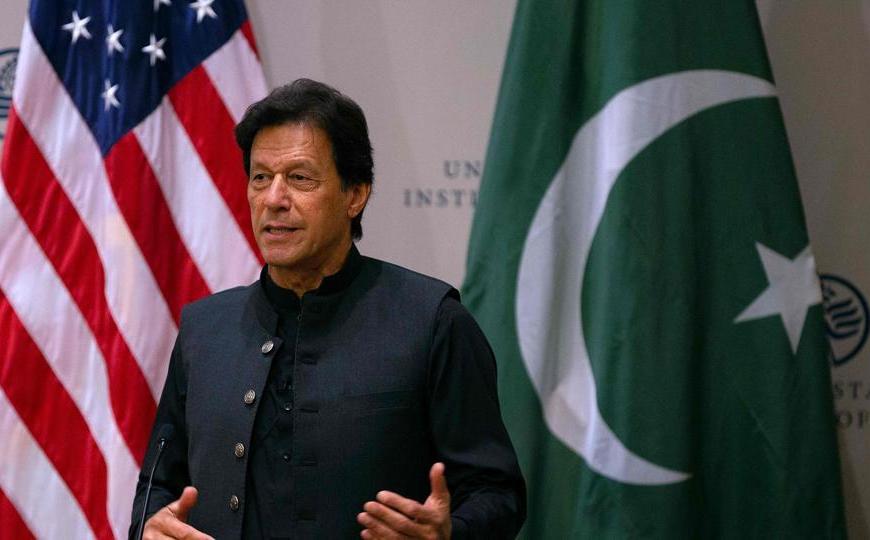 The prime minister Imran Khan