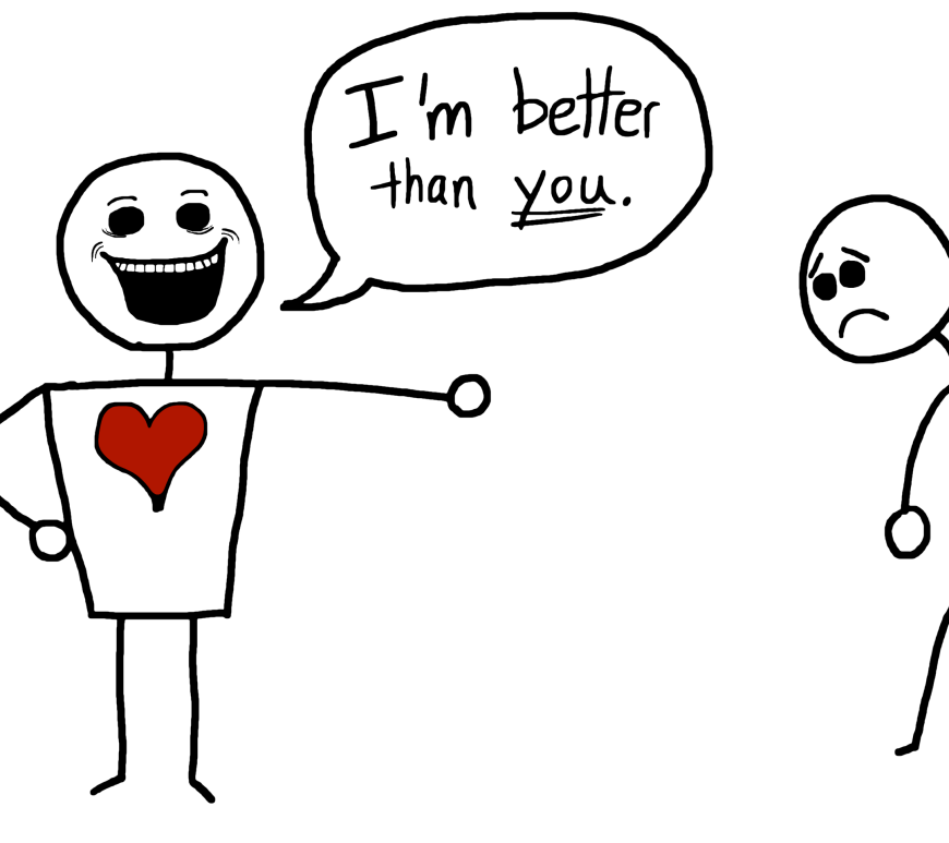 I'm better than you