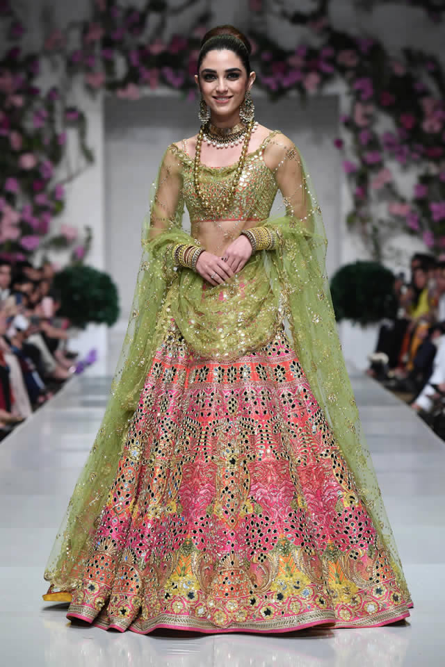 Maya Ali  Nomi Ansari Collection at FPW 2019