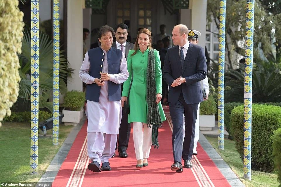 prince william meets PM imran khan