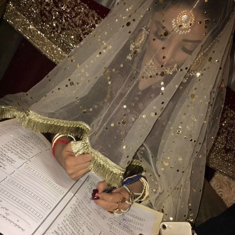 Sanam Chaudhry get hitched in US