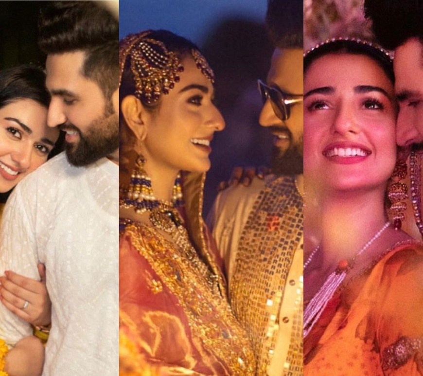 Sarah Khan and Falak Sabir Wedding Pictures