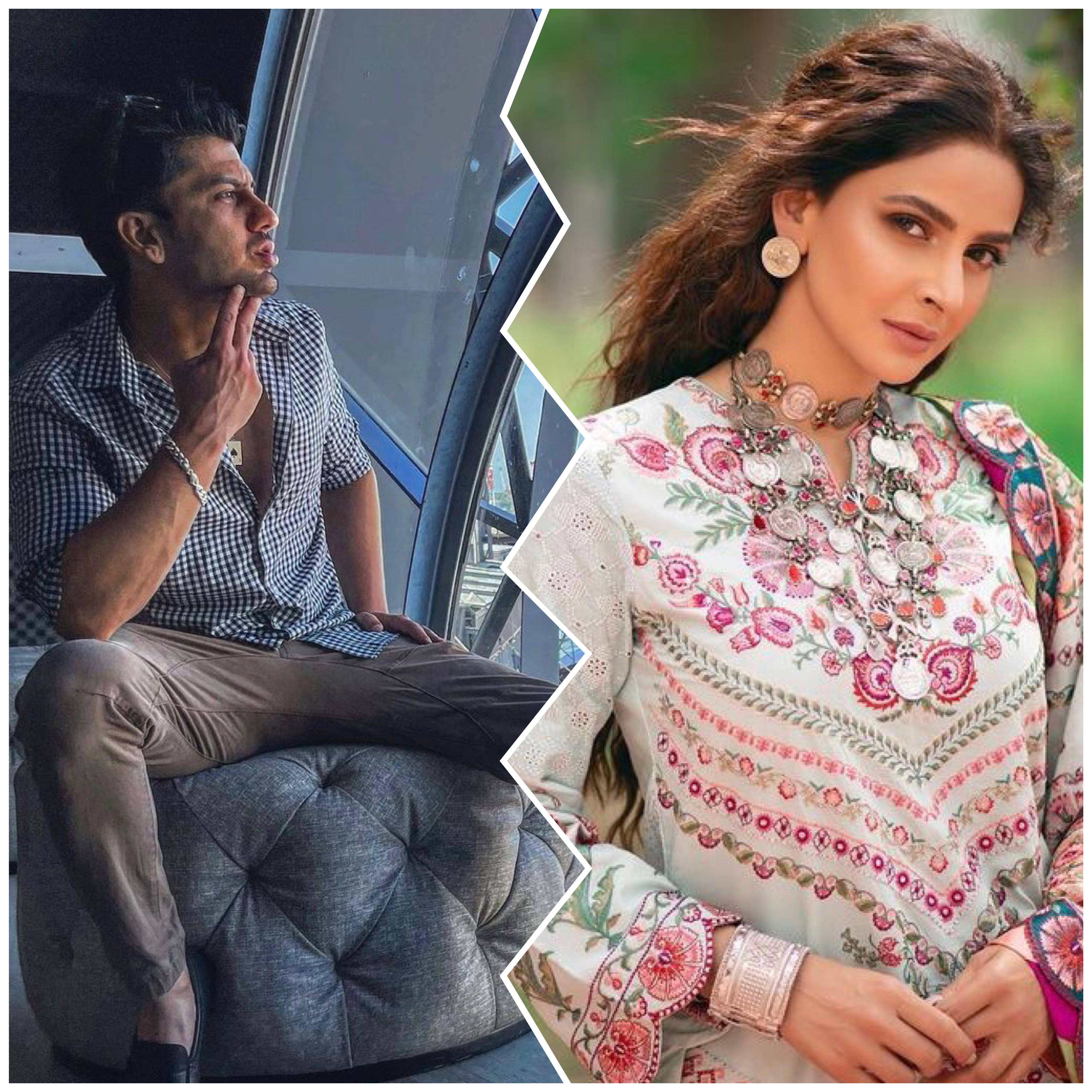 Saba Qamar called its Quite with Azeem Khan