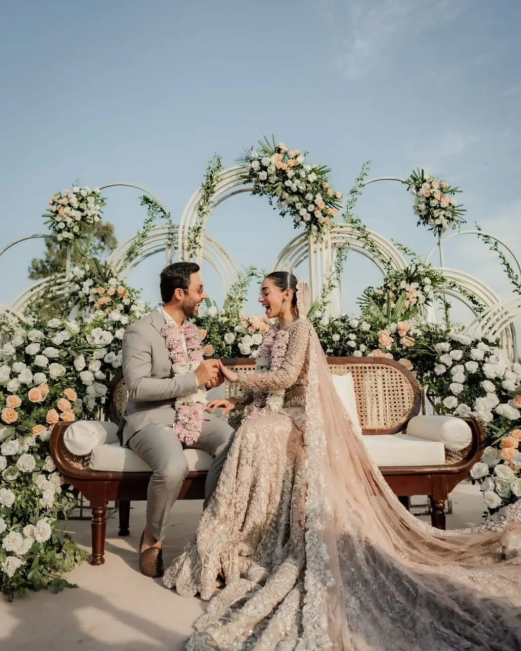 In Pictures: Ahmed Ali Akbar tie the knot with Maham Batool – THE ODD ONEE